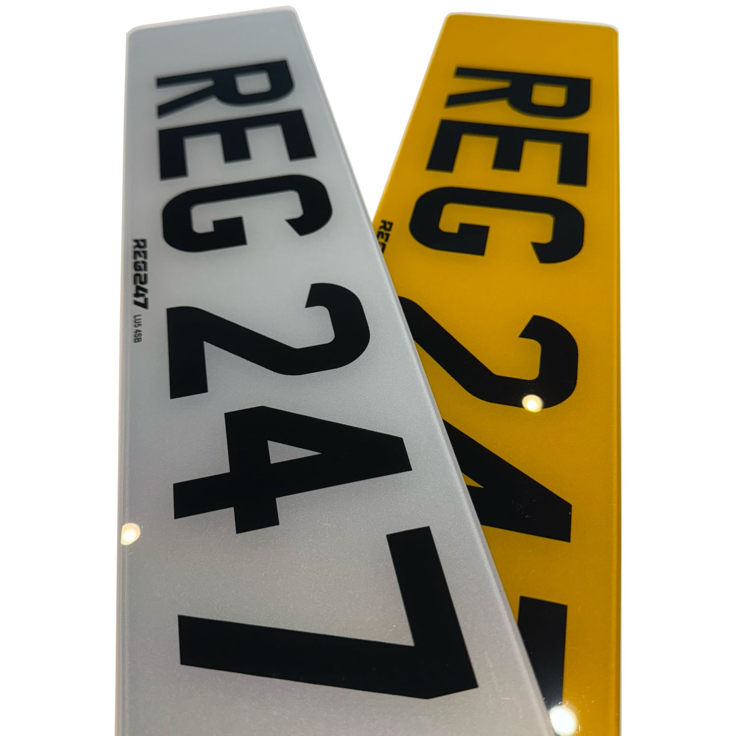 2D Printed Premium Acrylic Plates (Pair)