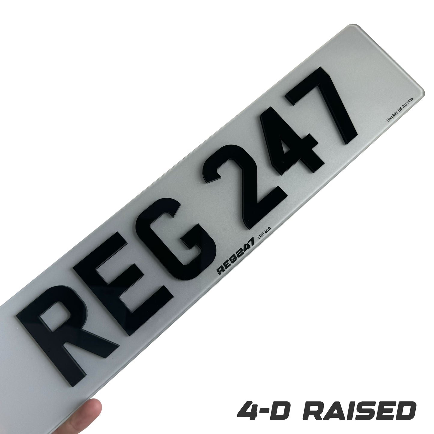 Front Number Plate (Single)