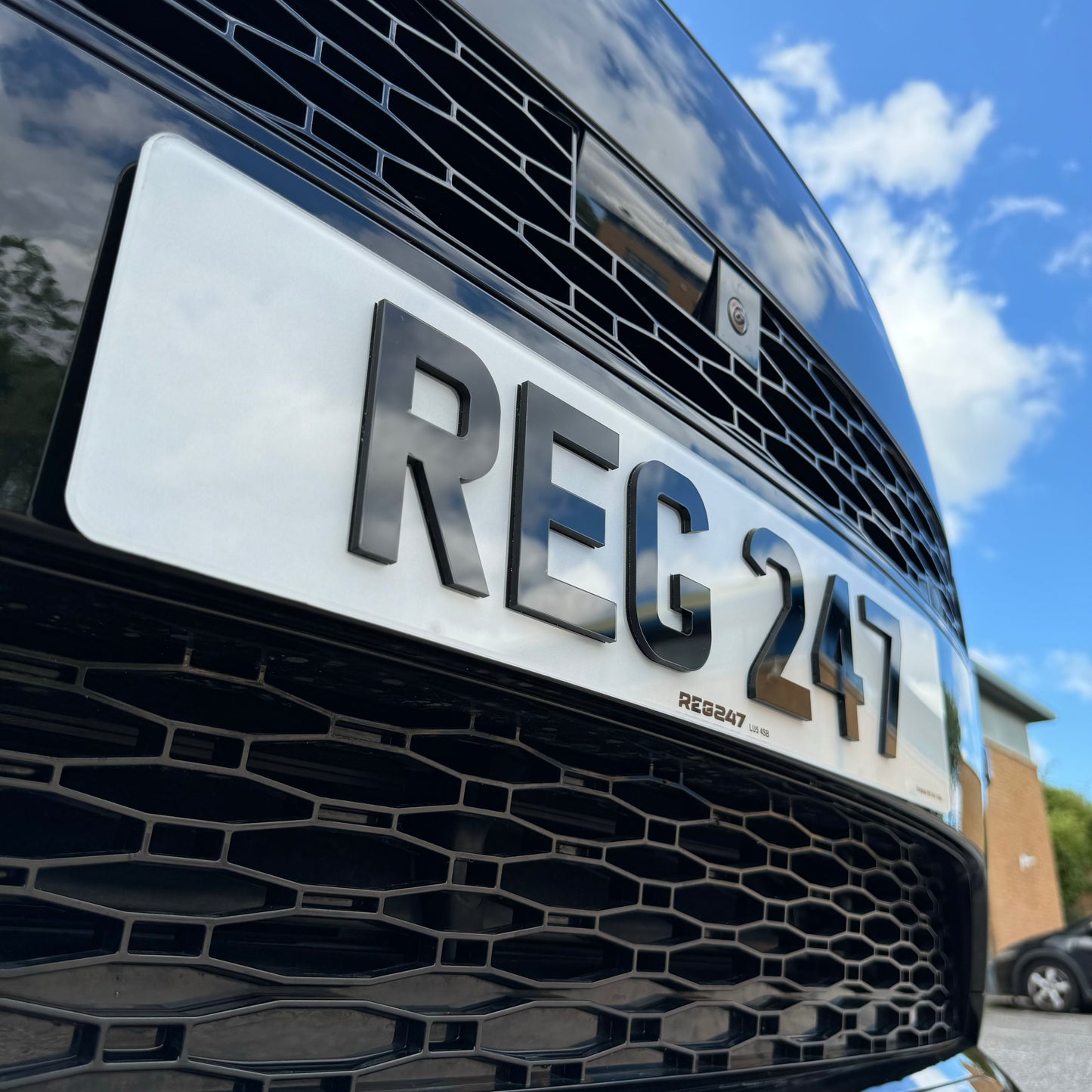 Front Number Plate (Single)