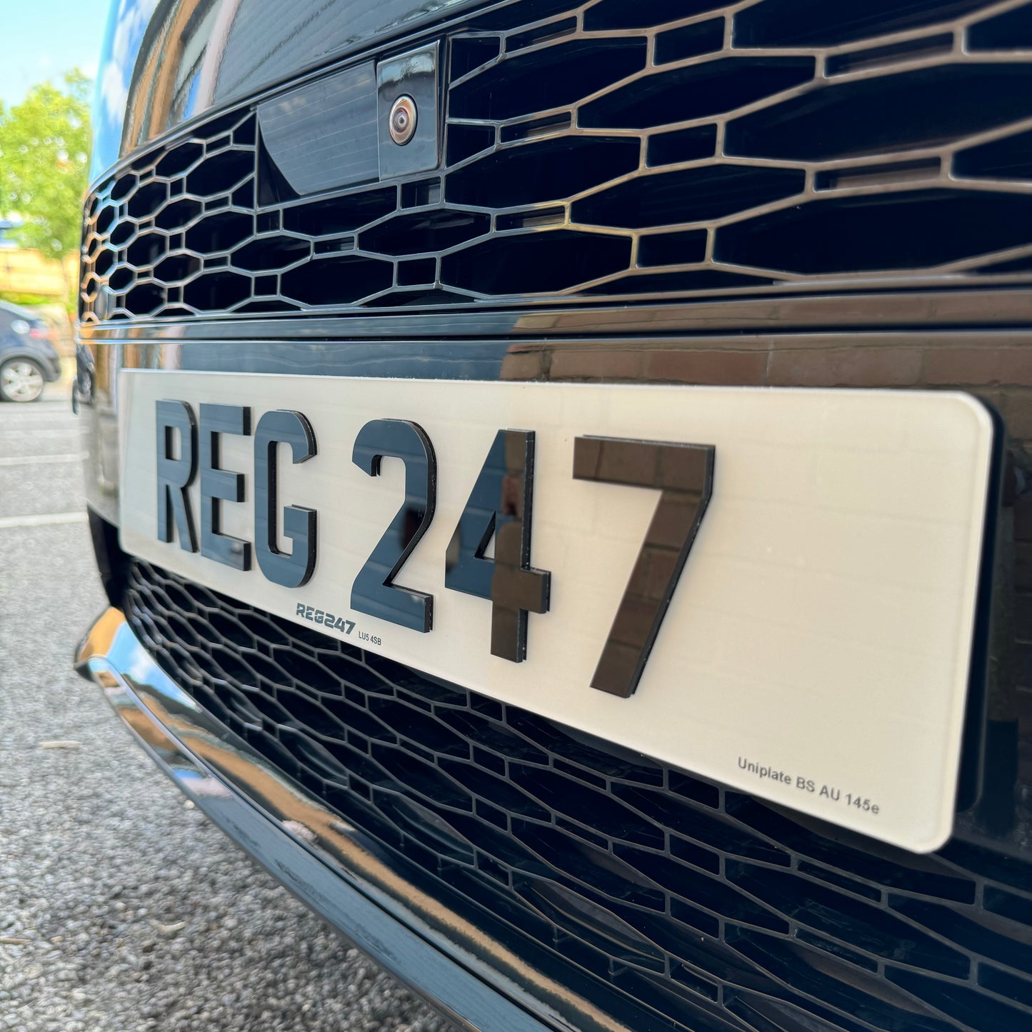 Front Number Plate (Single)