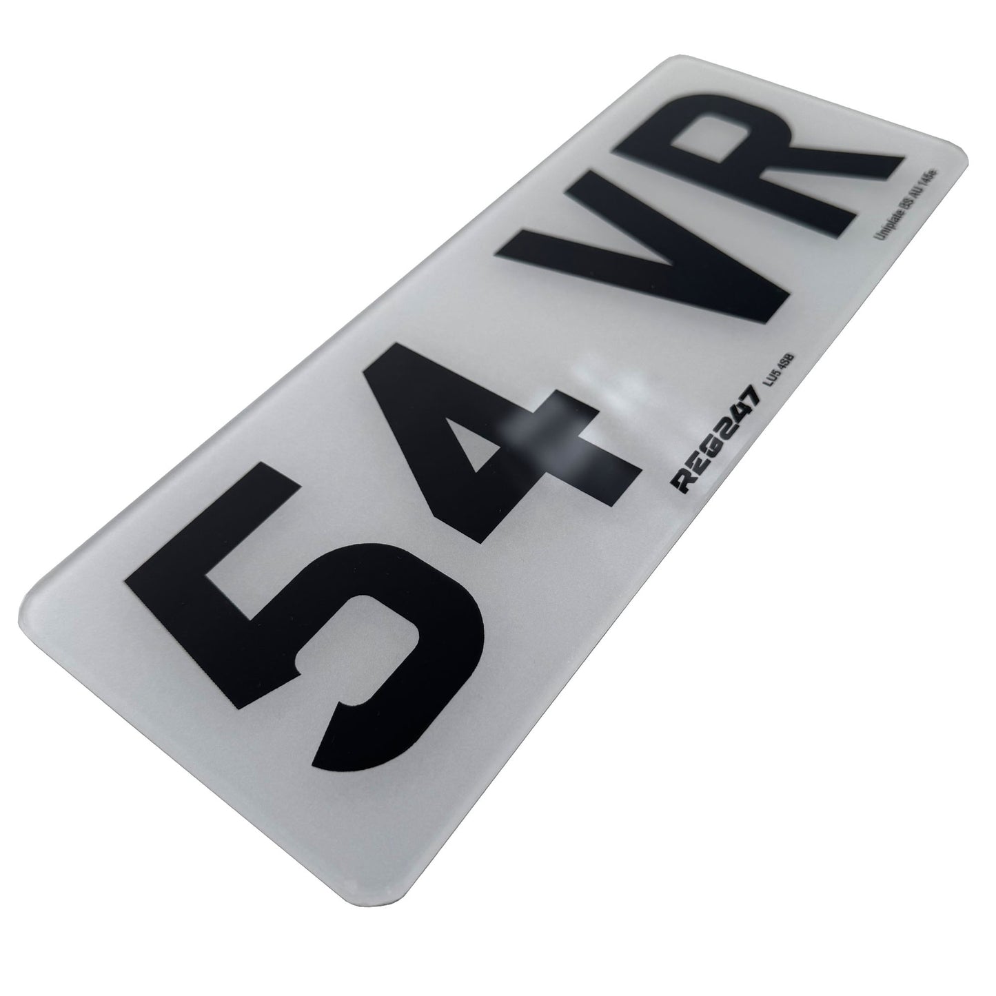 2D Printed Premium Acrylic Plates (Pair)