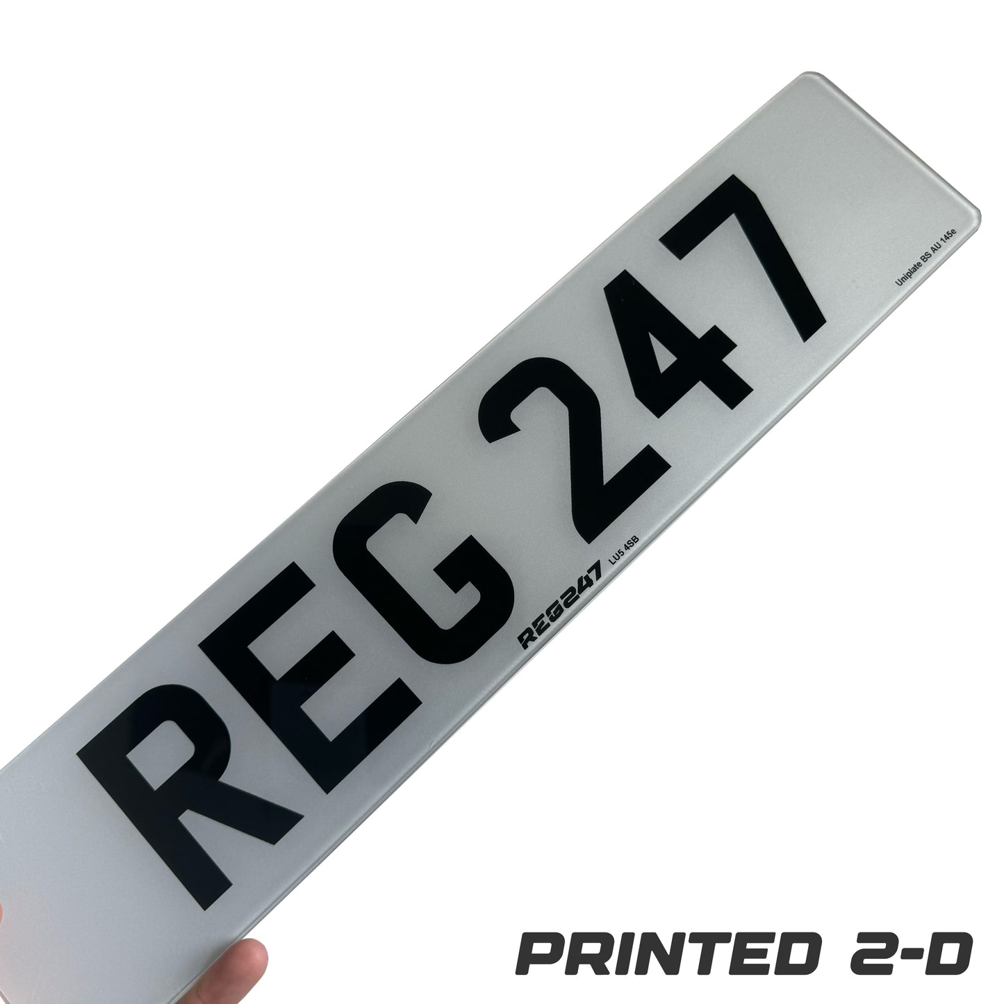 2D Printed Premium Acrylic Plates (Pair)