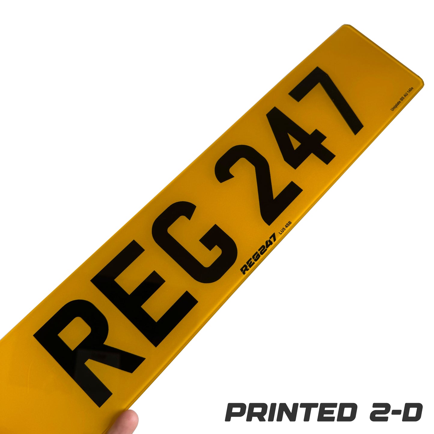 2D Printed Premium Acrylic Plates (Pair)