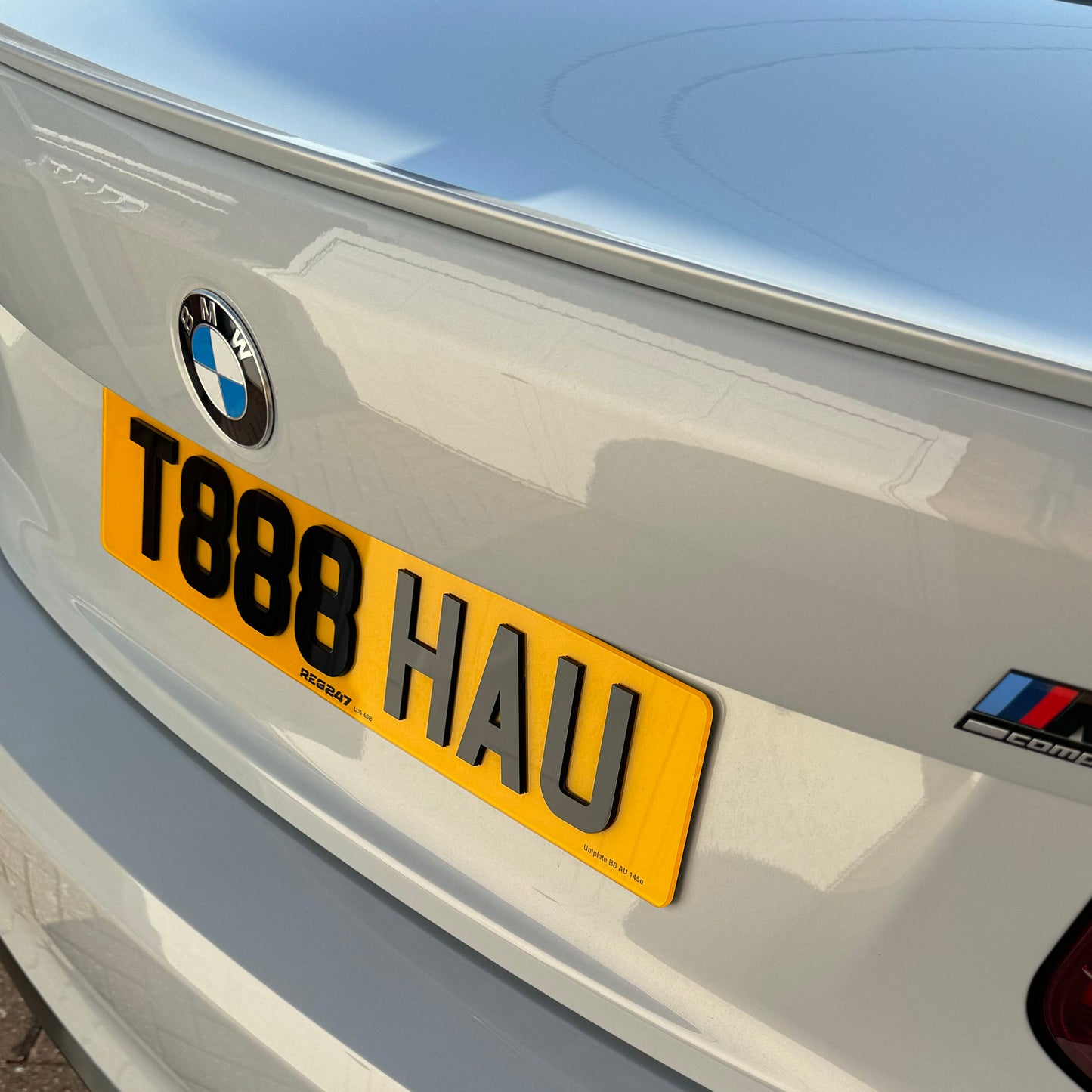 Rear Number Plate (Single)