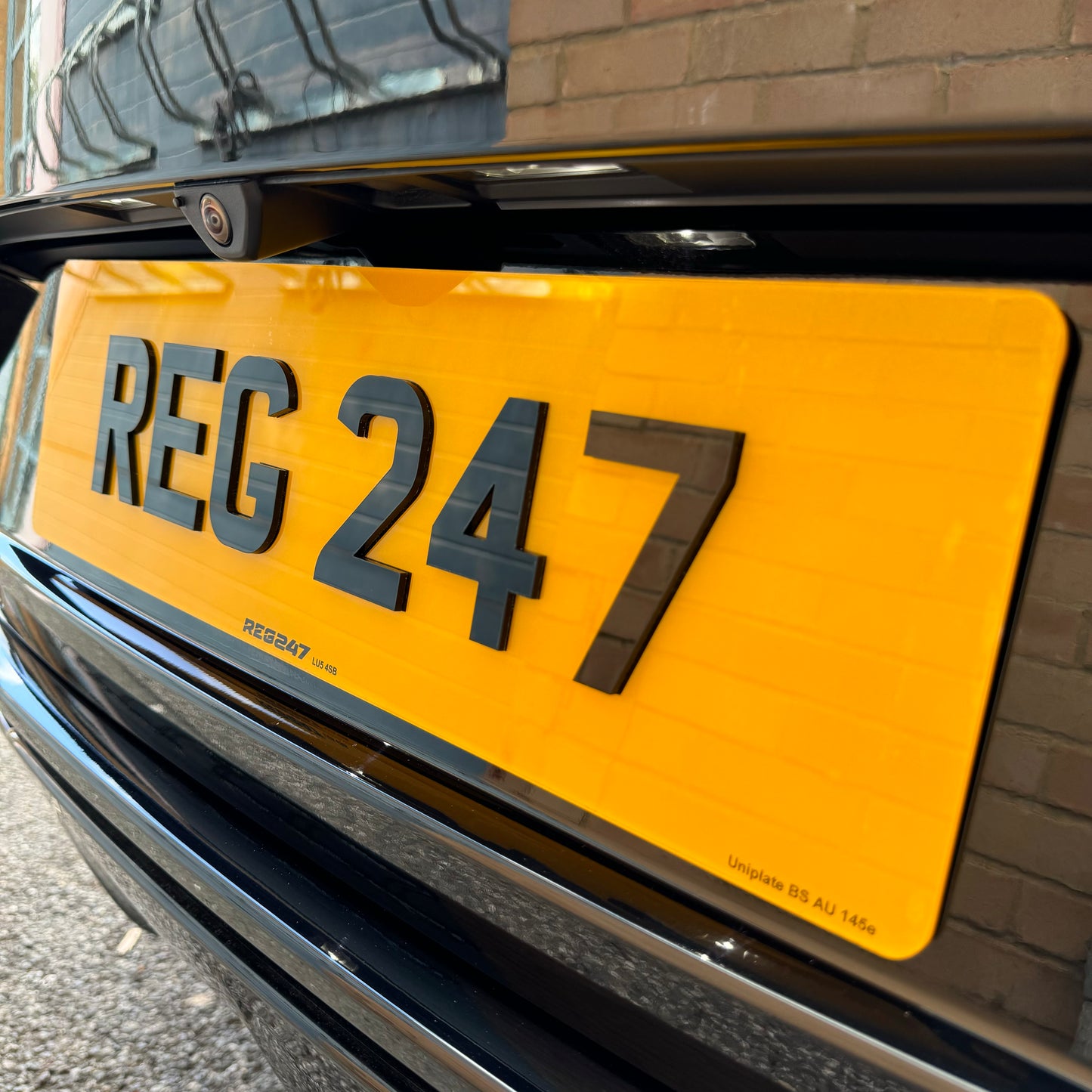Rear Number Plate (Single)
