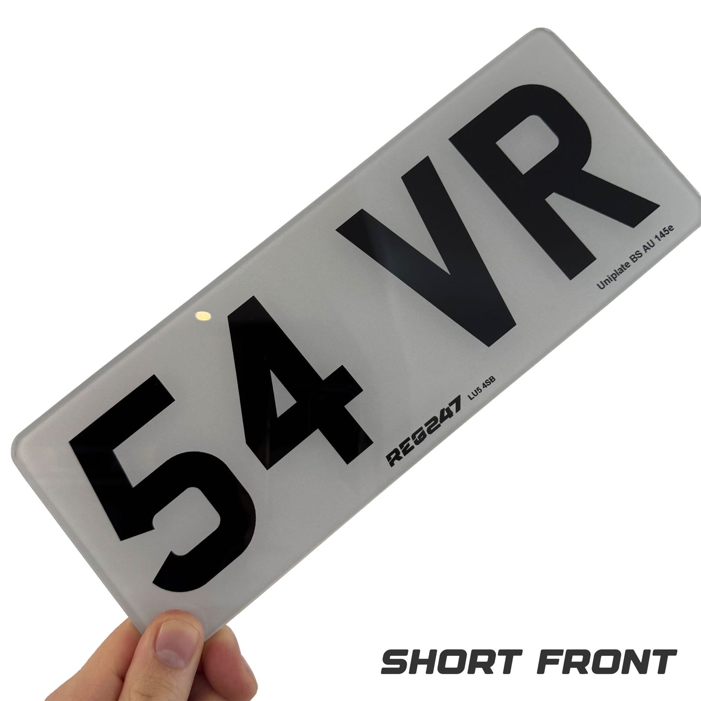 Front Number Plate (Single)