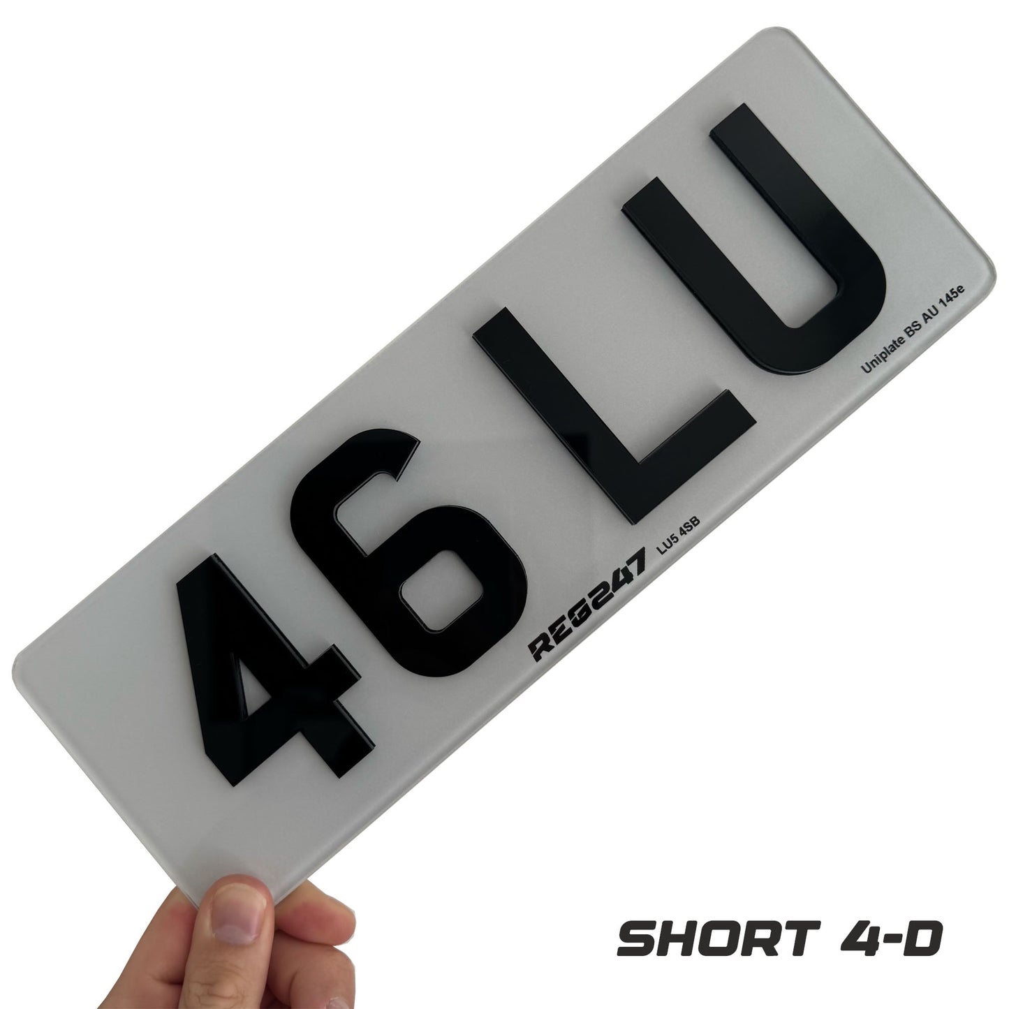 Front Number Plate (Single)