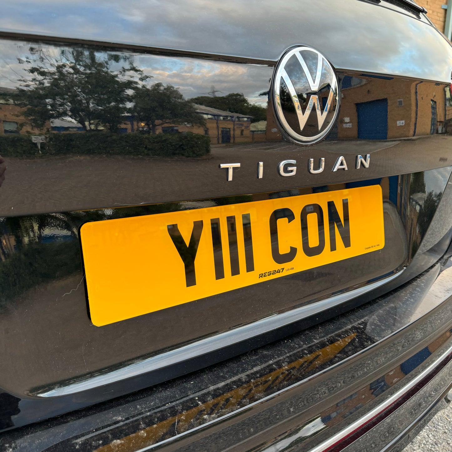 Rear Number Plate (Single)
