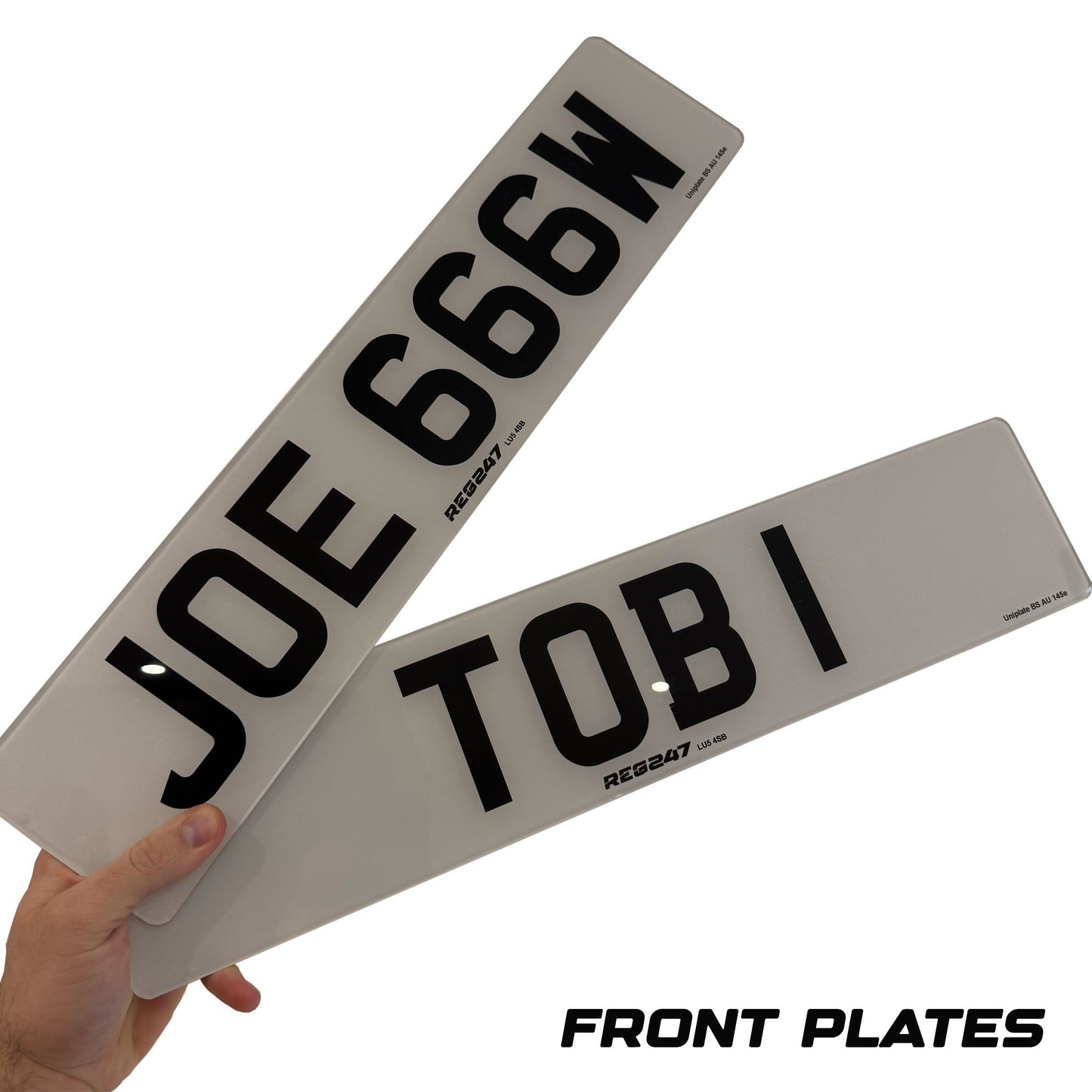 Front Number Plate (Single)