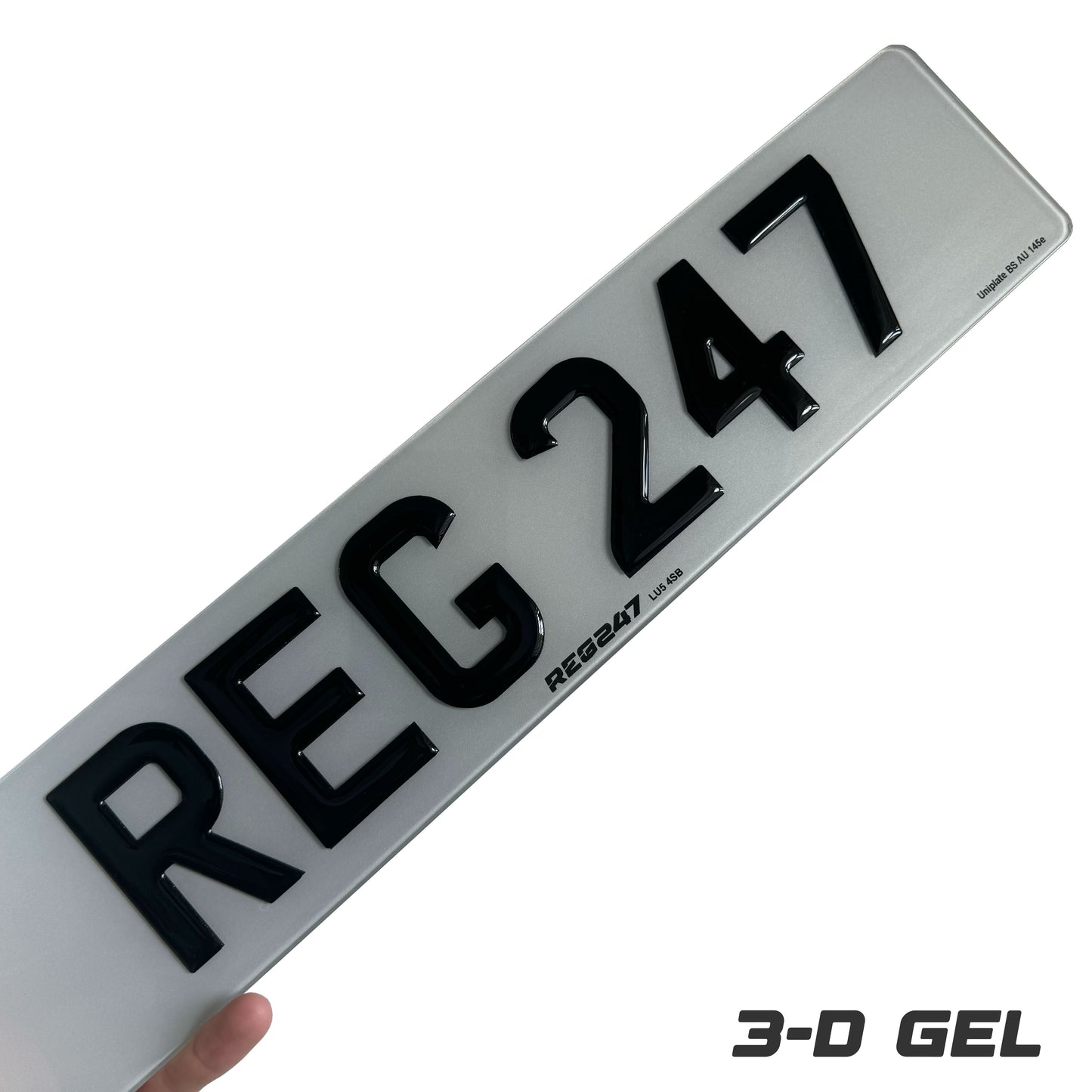 Front Number Plate (Single)