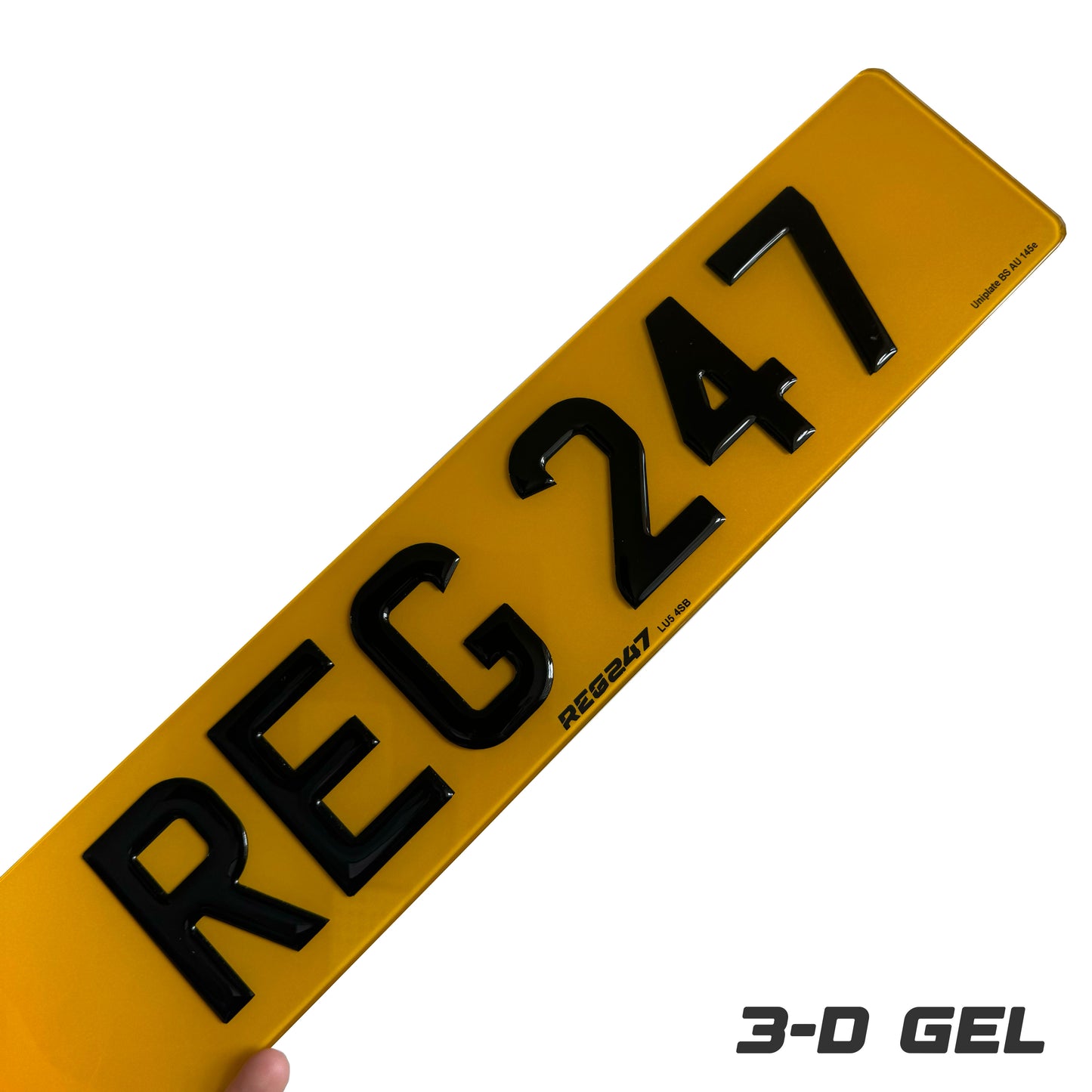 Rear Number Plate (Single)