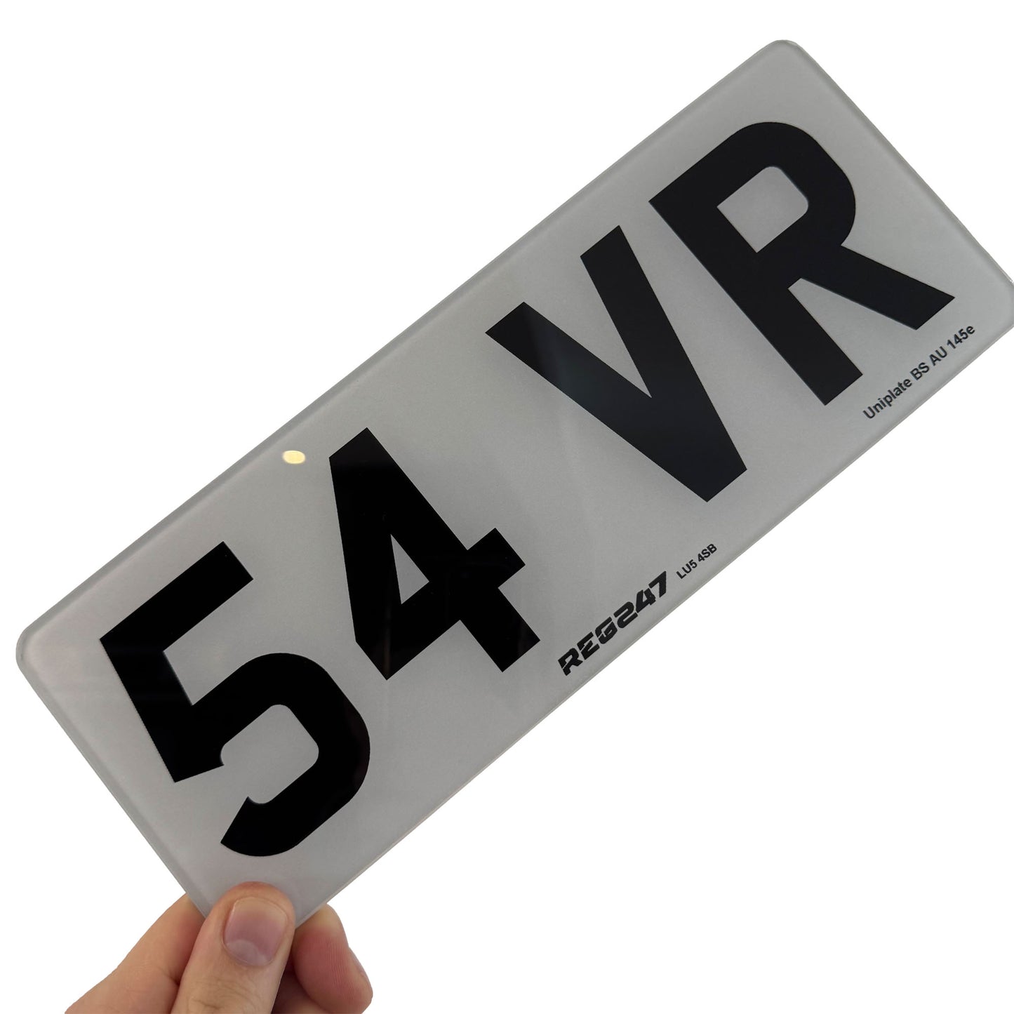 Short Front Number Plate